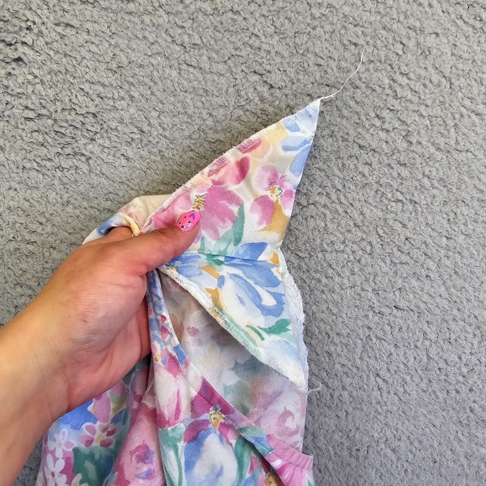 Cricket Lane 2 Piece Set Womens 12 Floral Skirt Top Vintage Cottagecore Pastel - Picture 10 of 16